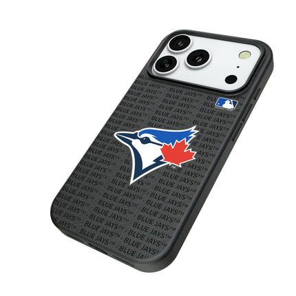 Toronto Blue Jays Text Backdrop MagSafe Compatible Phone Case for Apple iPhone