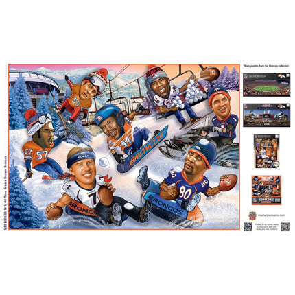 Denver Broncos - All Time Greats 500 Piece Jigsaw Puzzle
