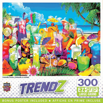 Trendz - Umbrella Drinks 300 Piece EZ Grip Puzzle