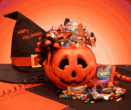 Trick or Treat Halloween Goodies Pail