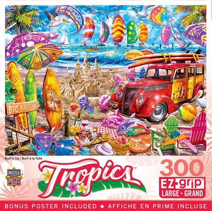 Tropics - Surf's Up 300 Piece EZ Grip Puzzle