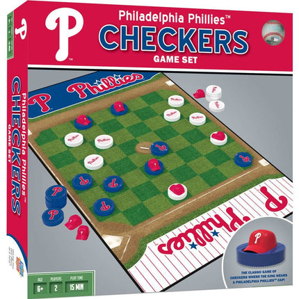 Philadelphia Phillies Checkers Board Game