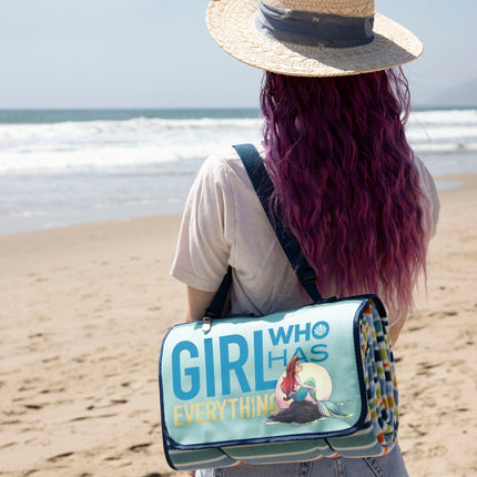 Little Mermaid - Blanket Tote Outdoor Picnic Blanket