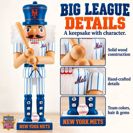 New York Mets - Collectible Nutcracker