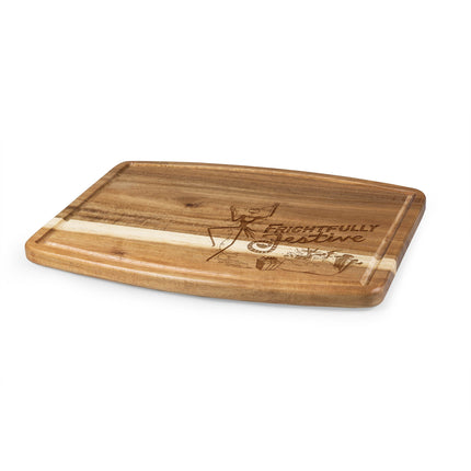 Nightmare Before Christmas Jack Festive - Ovale Acacia Cutting Board