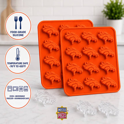 Denver Broncos Ice Cube Tray