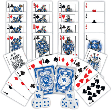 Kentucky Wildcats - 2-Pack Playing Cards & Dice Set