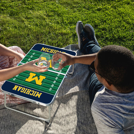 Michigan Wolverines - Concert Table Mini Portable Table