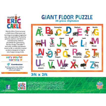 World of Eric Carle - Alphabet 48 Piece Floor Jigsaw Puzzle
