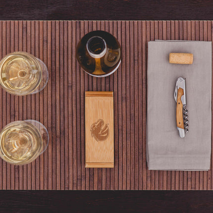 Boise State Broncos - Elan Deluxe Corkscrew In Bamboo Box