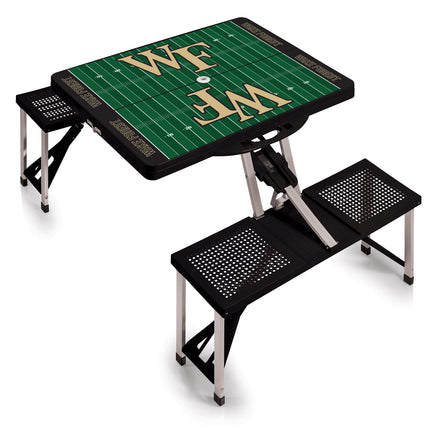 Wake Forest Demon Deacons Football Field Picnic Table Table Seats