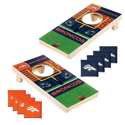 Denver Broncos - NFL Tabletop Cornhole