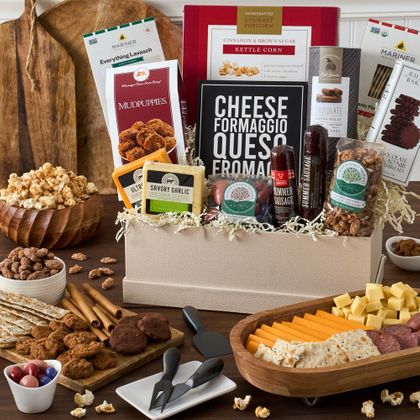 The Ultimate Meat and Cheese Gift Box