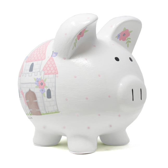 Unicorn Castle Large Piggy Bank