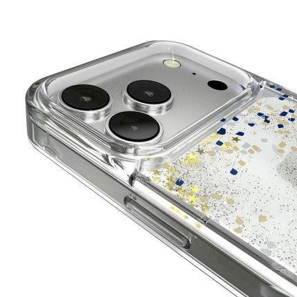 United State Naval Academy Midshipmen Confetti Glitter Phone Case for Apple iPhone