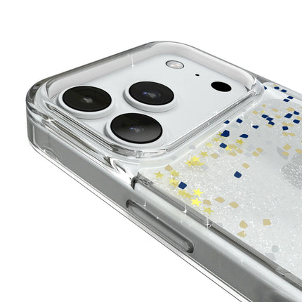United State Naval Academy Midshipmen Confetti Glitter Phone Case for Apple iPhone