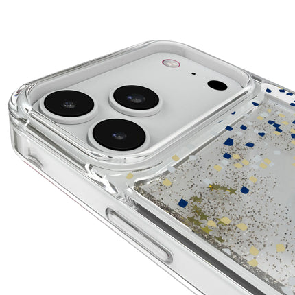 United State Naval Academy Midshipmen Confetti Glitter Phone Case for Apple iPhone