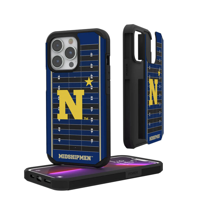 United State Naval Academy Midshipmen Field Rugged Phone Case for Apple iPhone