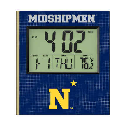 United State Naval Academy Midshipmen Hatch Wall Clock