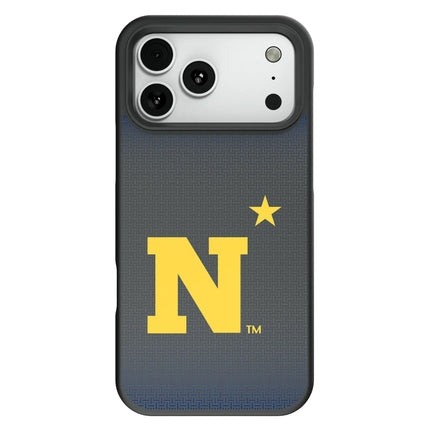 United State Naval Academy Midshipmen Linen Bump Phone Case for Apple iPhone