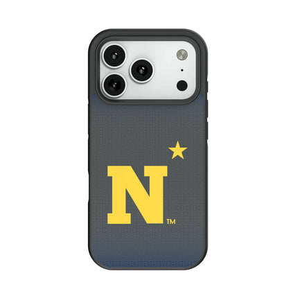 United State Naval Academy Midshipmen Linen Bump Phone Case for Apple iPhone