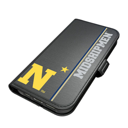 United State Naval Academy Midshipmen Sidebar Folio 2.0 Case for Apple iPhone