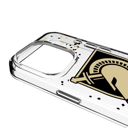 United States Military Academy Black Knights Confetti Clear Phone Case for Apple iPhone
