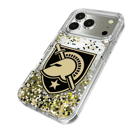 United States Military Academy Black Knights Confetti Glitter Phone Case for Apple iPhone