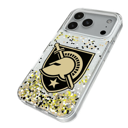 United States Military Academy Black Knights Confetti Glitter Phone Case for Apple iPhone