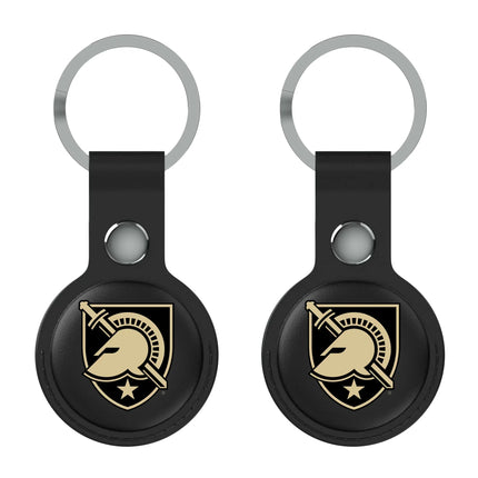 United States Military Academy Black Knights Insignia Black Airtag Holder 2-Pack