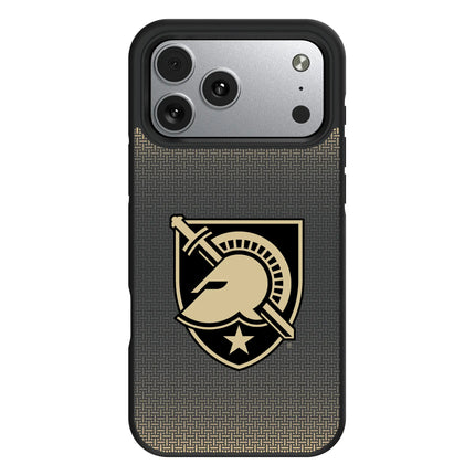 United States Military Academy Black Knights Linen Bump Phone Case for Apple iPhone