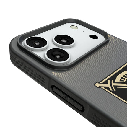 United States Military Academy Black Knights Linen Bump Phone Case for Apple iPhone