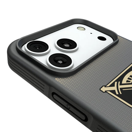 United States Military Academy Black Knights Linen Bump Phone Case for Apple iPhone