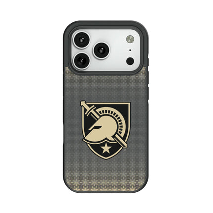 United States Military Academy Black Knights Linen Bump Phone Case for Apple iPhone