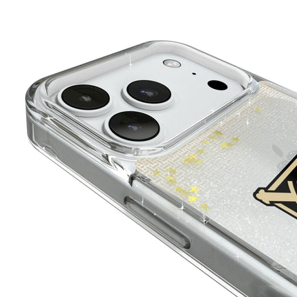 United States Military Academy Black Knights Linen Glitter Phone Case for Apple iPhone