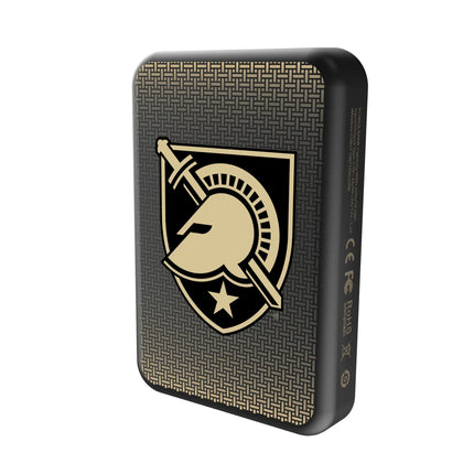 United States Military Academy Black Knights Linen Wireless Mag Power Bank