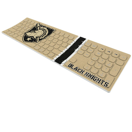 United States Military Academy Black Knights Stripe Curved Wireless Keyboard