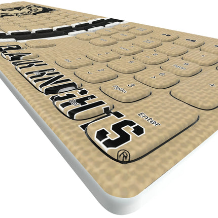 United States Military Academy Black Knights Stripe Curved Wireless Keyboard