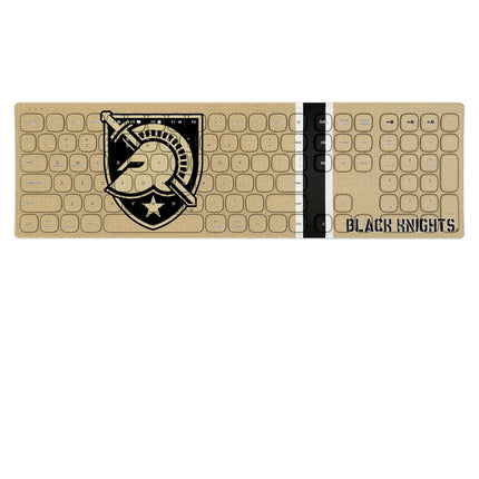 United States Military Academy Black Knights Stripe Curved Wireless Keyboard