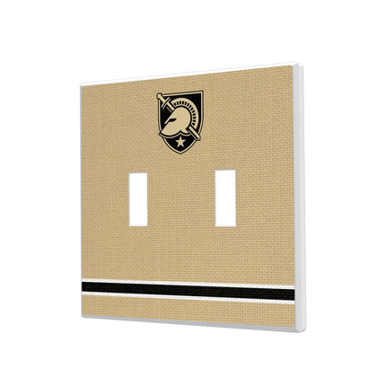 United States Military Academy Black Knights Stripe Hidden-Screw Light Switch Plate
