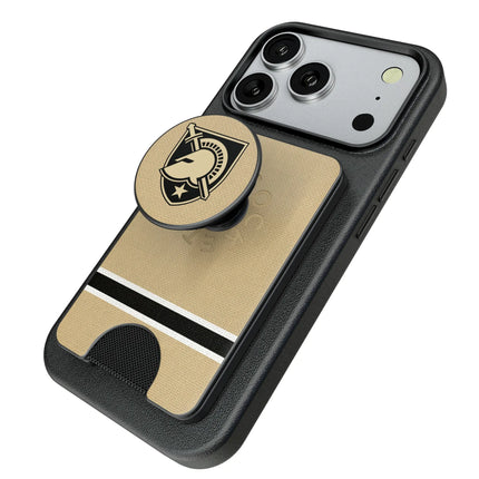 United States Military Academy Black Knights Stripe PopSockets MagSafe-Compatible PopWallet+