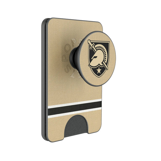 United States Military Academy Black Knights Stripe PopSockets MagSafe-Compatible PopWallet+