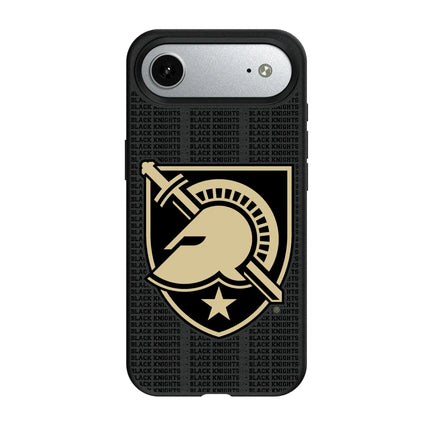 United States Military Academy Black Knights Text Backdrop MagSafe Compatible Phone Case for Apple iPhone
