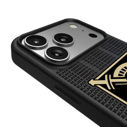 United States Military Academy Black Knights Text Backdrop MagSafe Compatible Phone Case for Apple iPhone
