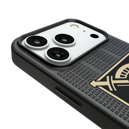 United States Military Academy Black Knights Text Backdrop MagSafe Compatible Phone Case for Apple iPhone