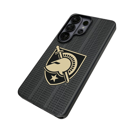 United States Military Academy Black Knights Text Backdrop MagSafe Compatible Phone Case for Samsung Galaxy