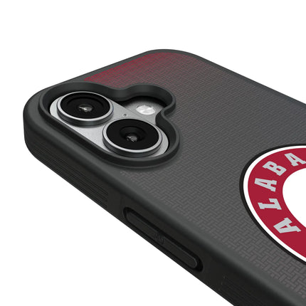 University of Alabama Crimson Tide Linen Bump Phone Case for Apple iPhone