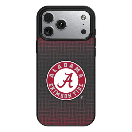 University of Alabama Crimson Tide Linen MagSafe Compatible Phone Case for Apple iPhone