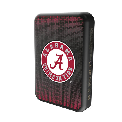 University of Alabama Crimson Tide Linen Wireless Mag Power Bank