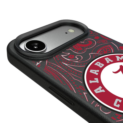 University of Alabama Crimson Tide Paisley MagSafe Compatible Phone Case for Apple iPhone